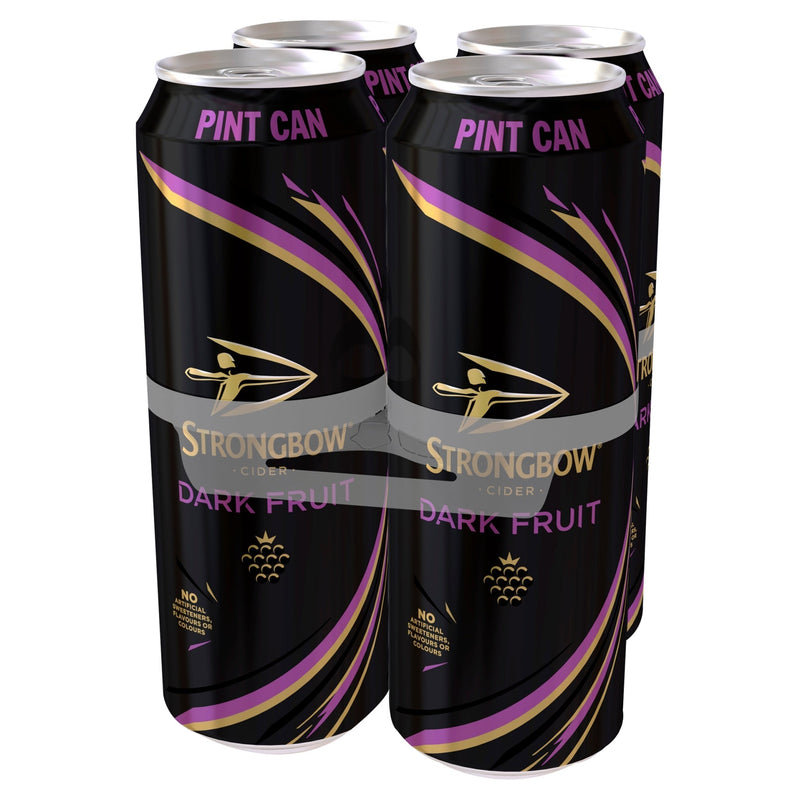 Strongbow Dark Fruit Cider 4 x 568ml Cans