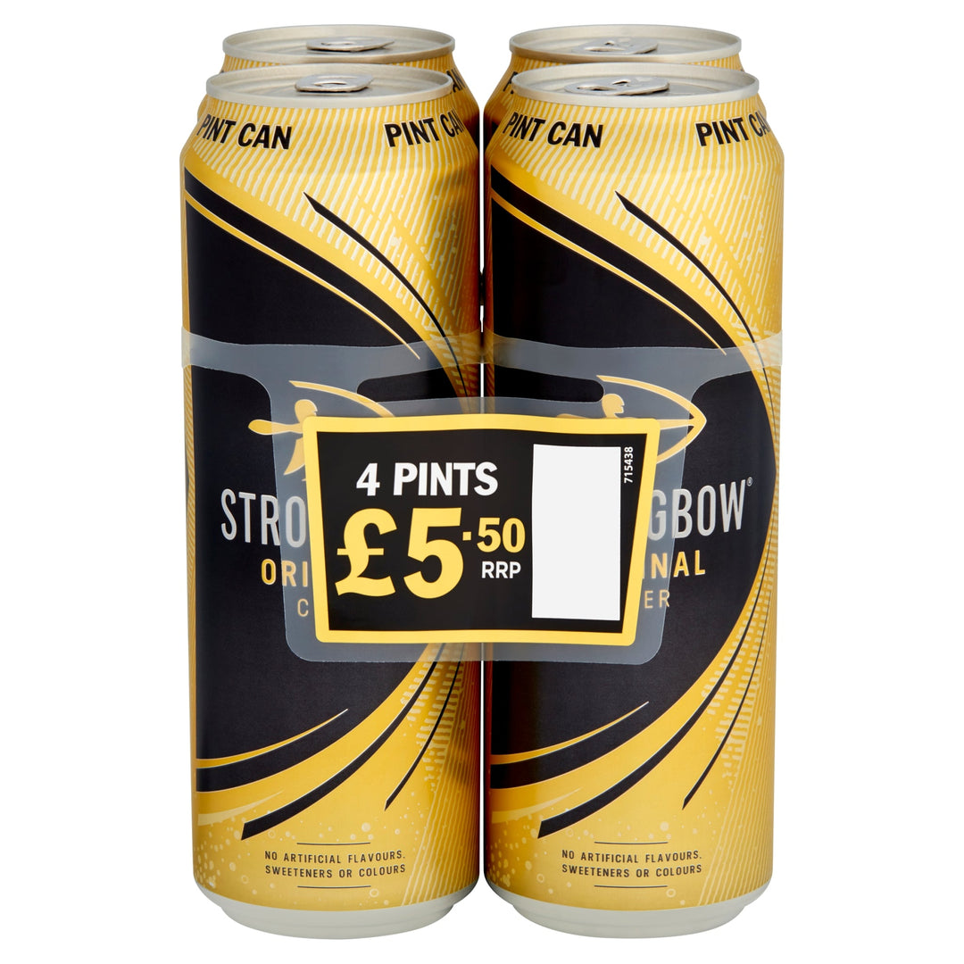 Strongbow Original Cider 4 x 568ml Cans