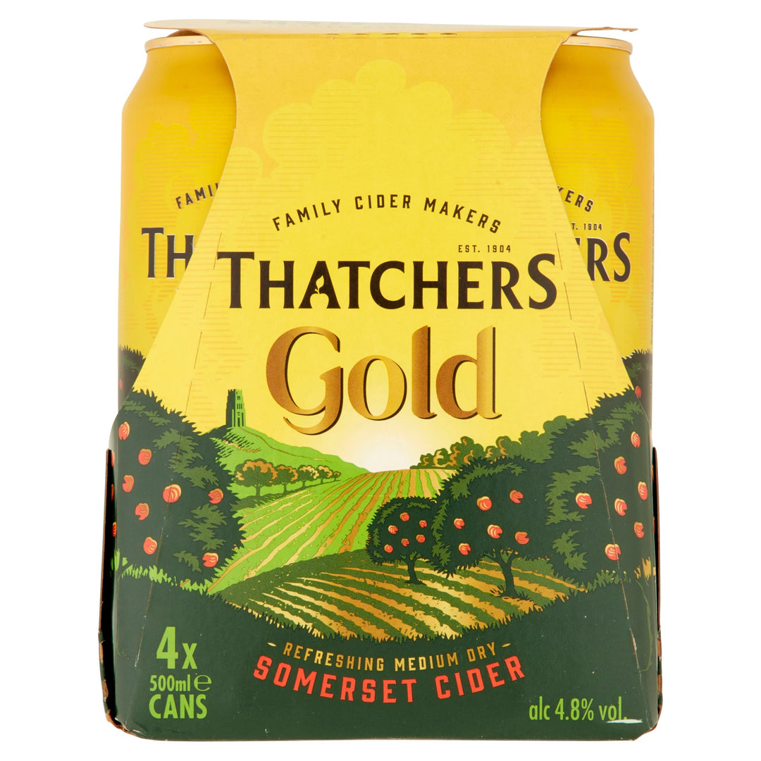 Thatchers Gold Cider 4 x 500ml