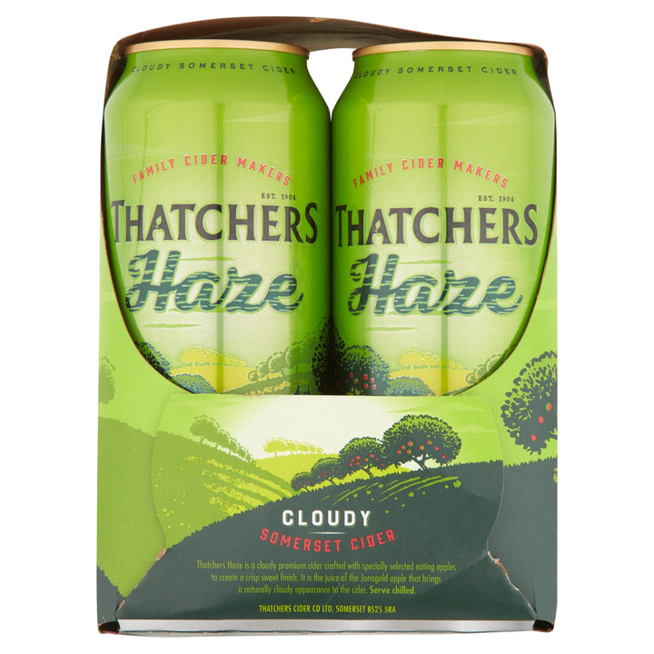 Thatchers Haze Cider 4 x 500ml