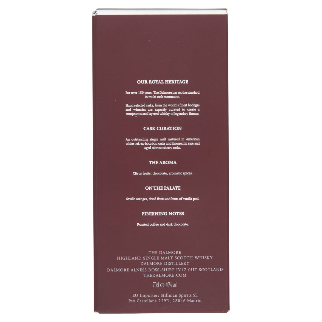 The Dalmore Aged 12 Years Highland Single Malt Scotch Whisky 70cl - Whisky - Discount My Drinks