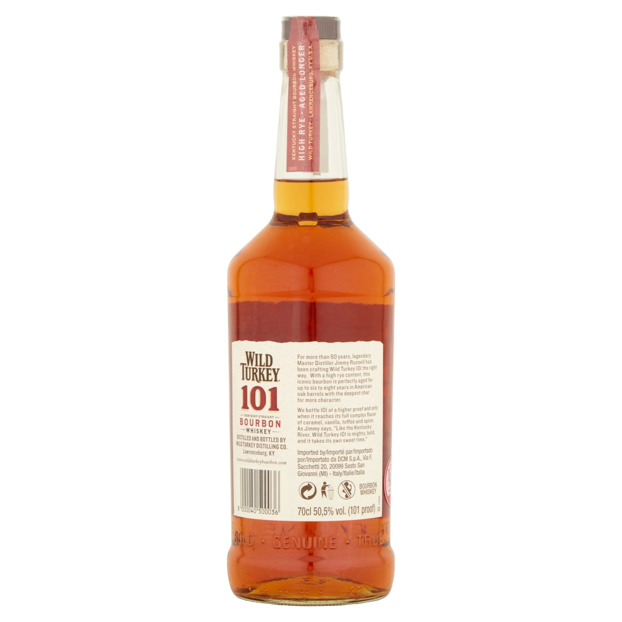 Wild Turkey 101 Kentucky Bourbon Whiskey 70cl – Fletcher Drinks