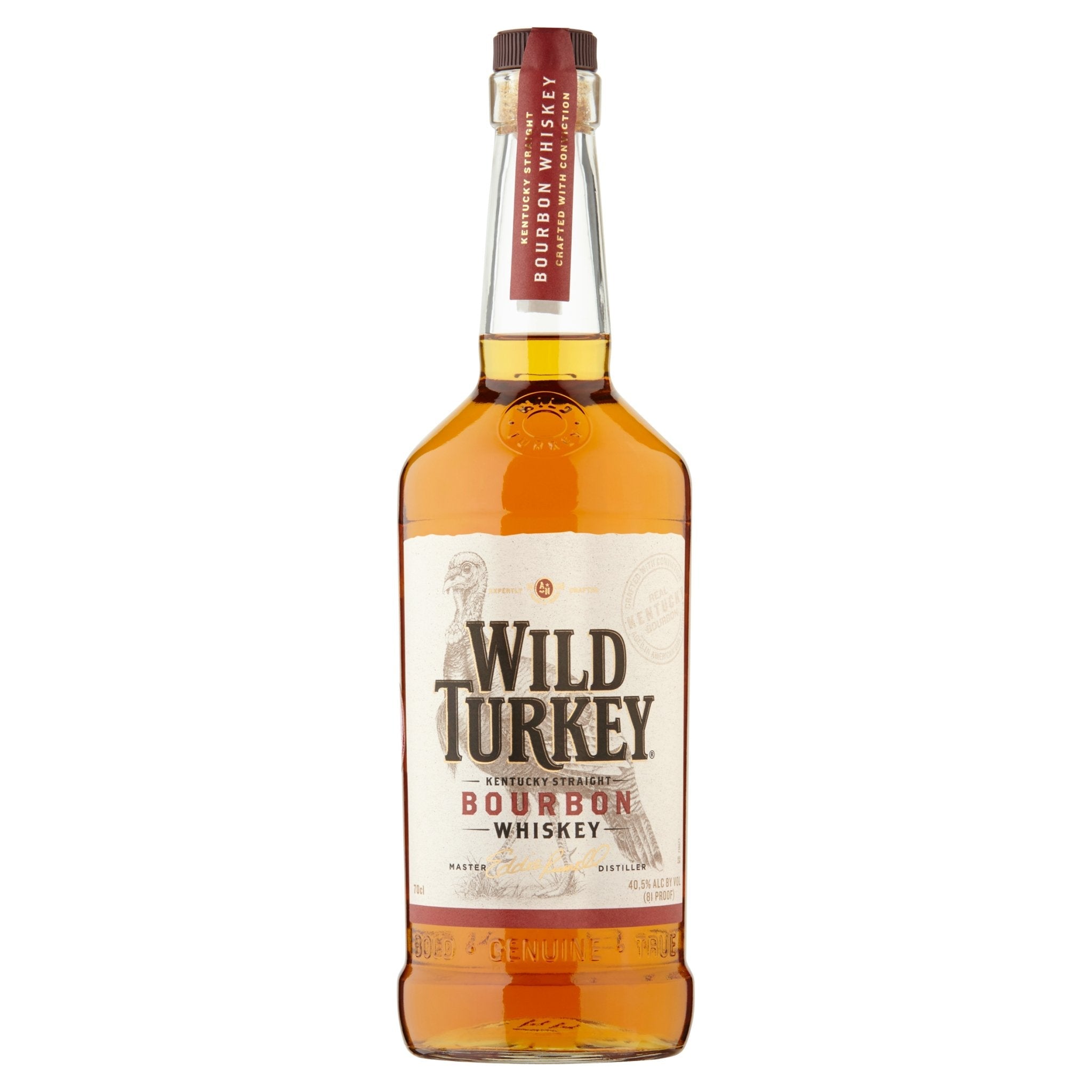 Wild Turkey Kentucky Straight Bourbon Whiskey 70cl – Fletcher Drinks