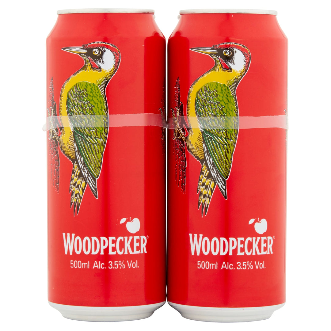 Woodpecker Cider 4 x 500ml Can