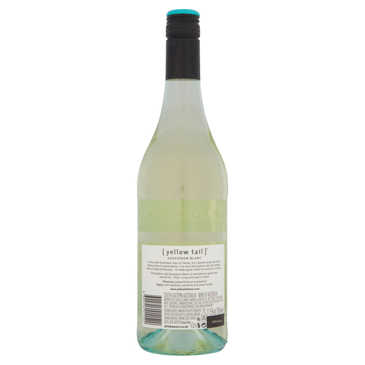 Yellow Tail Sauvignon Blanc 75cl - Wine - Discount My Drinks