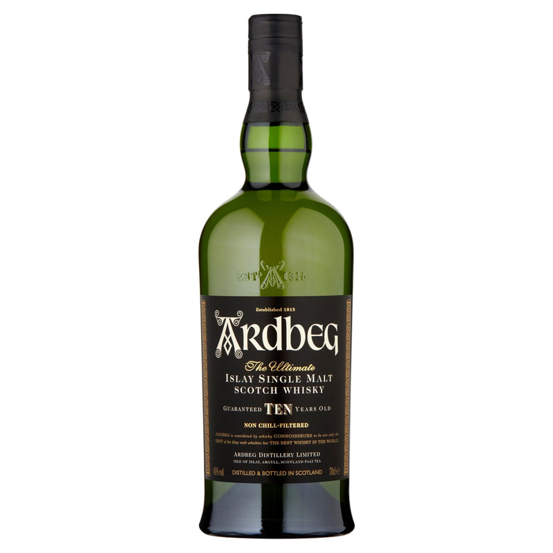 Ardbeg 10 Year Old Single Malt Scotch Whisky 70cl