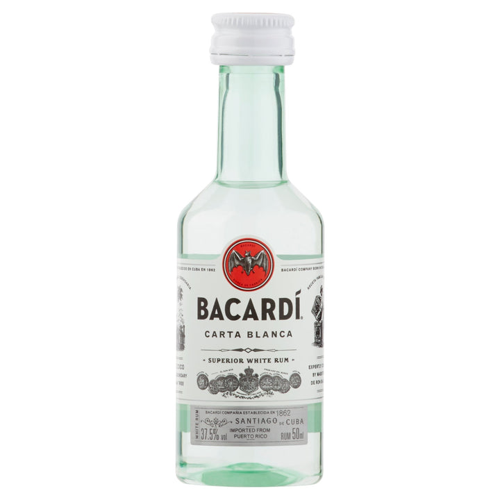 Bacardi Carta Blanca Superior White Rum 5cl