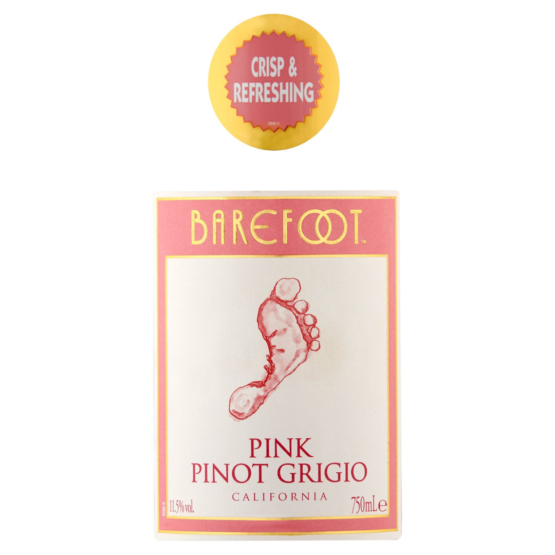 Barefoot Pink Pinot Grigio 750ml