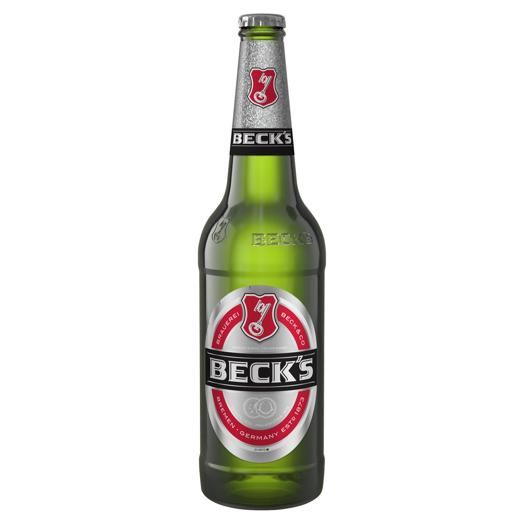 Beck's German Pilsner Beer Bottle 660ml