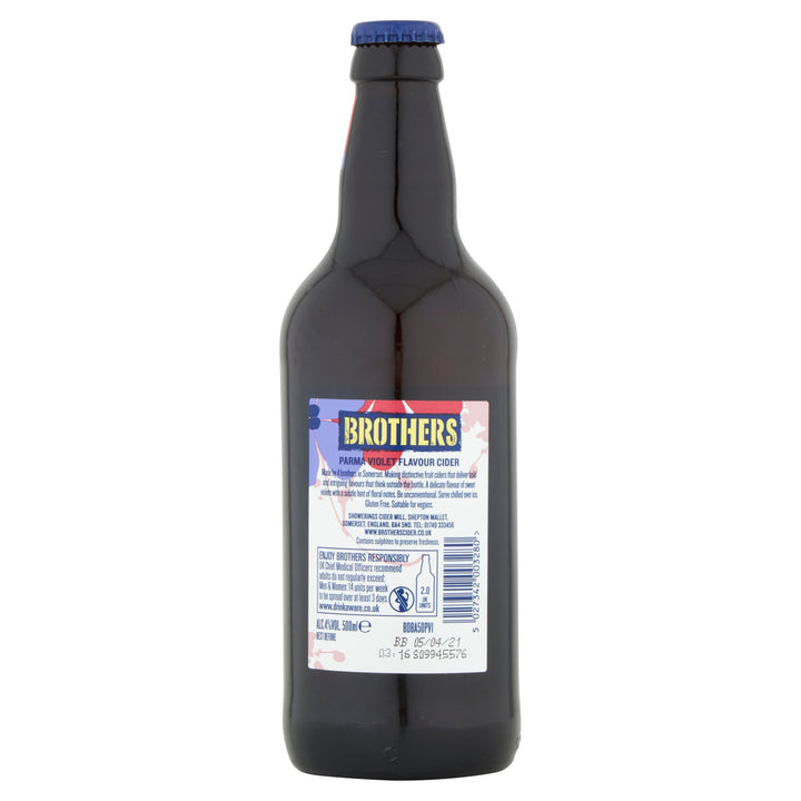 OUT OF DATE  - Brothers Parma Violet English Cider 500ml