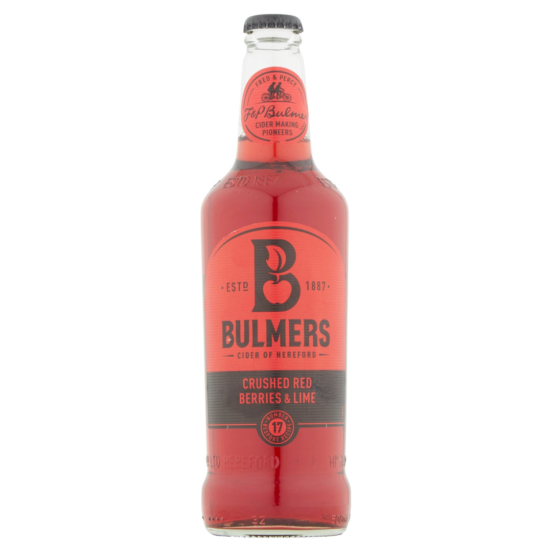 Bulmers Crushed Red Berries & Lime Cider 500ml