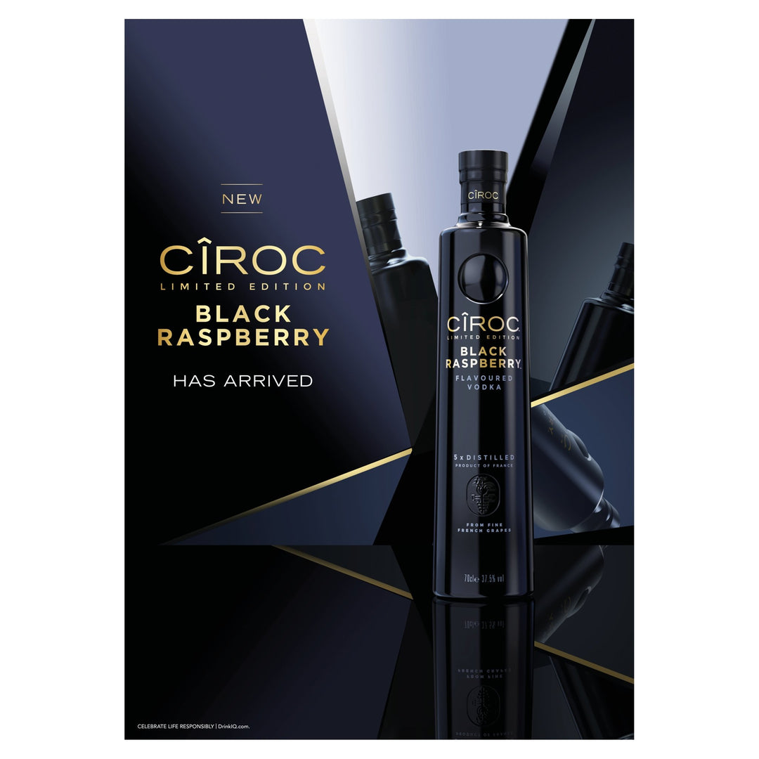 Ciroc Black Raspberry Flavoured Vodka 70cl