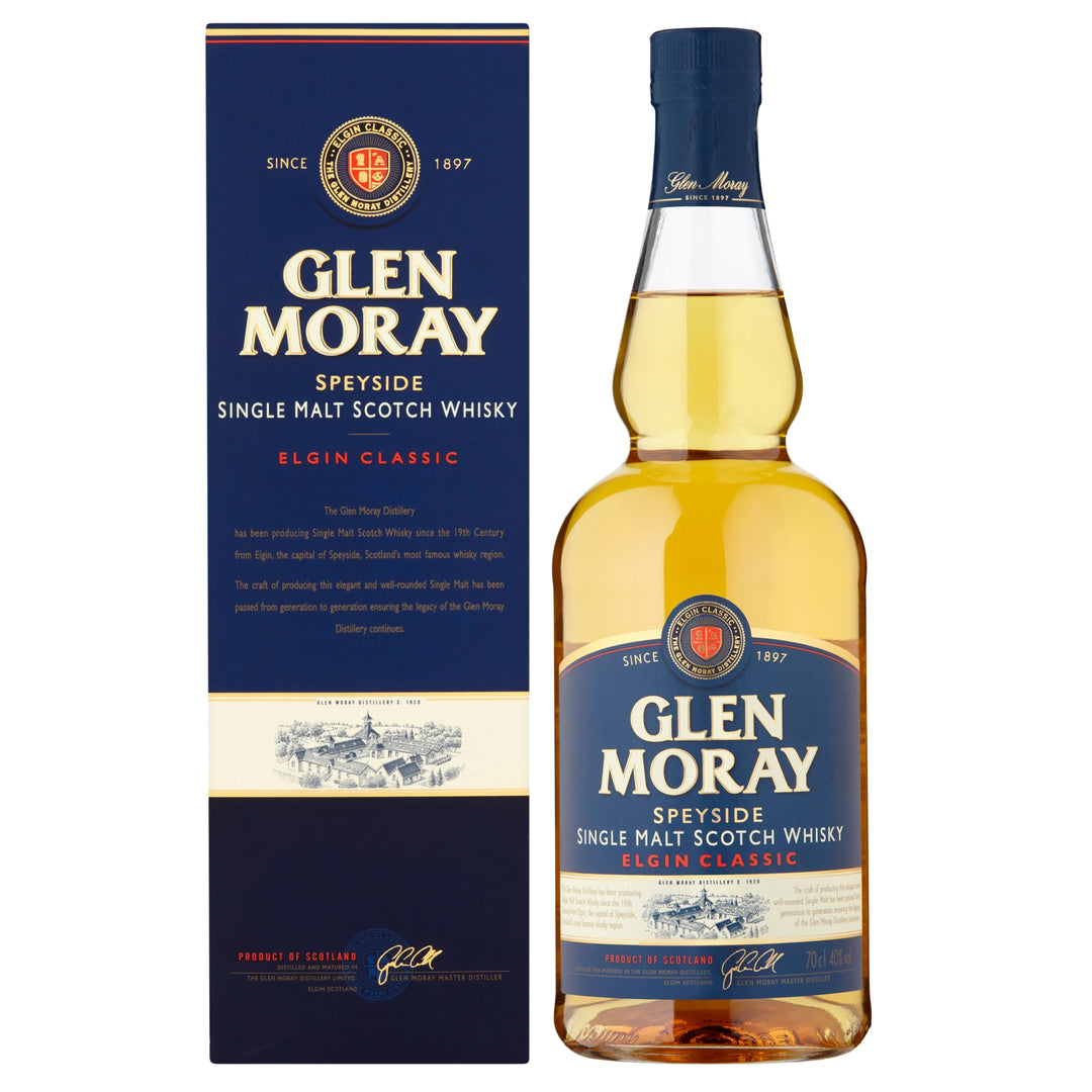 Glen Moray Speyside Single Malt Scotch Whisky 70cl