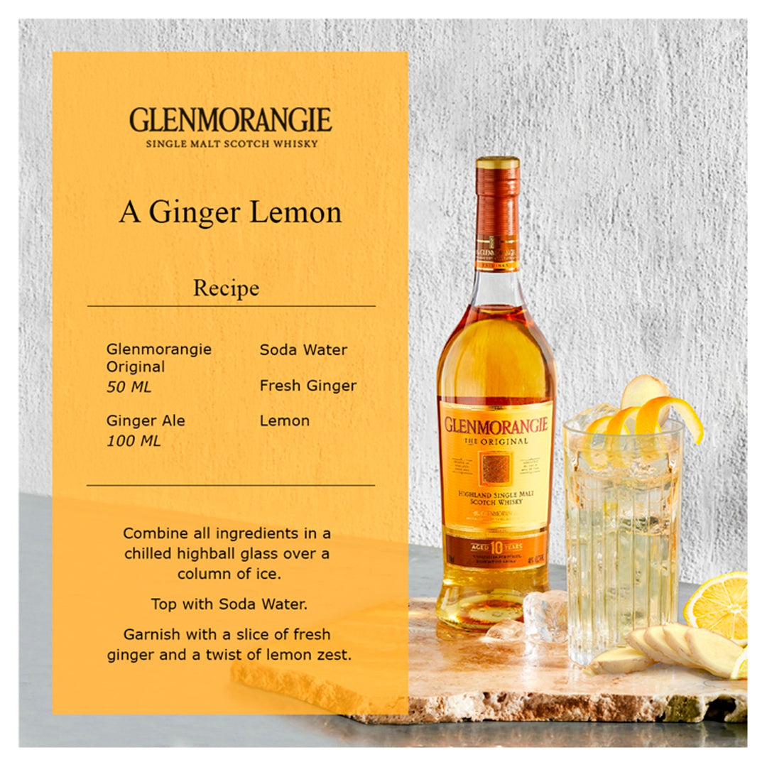 Glenmorangie The Original Highland Single Malt Scotch Whisky 70cl