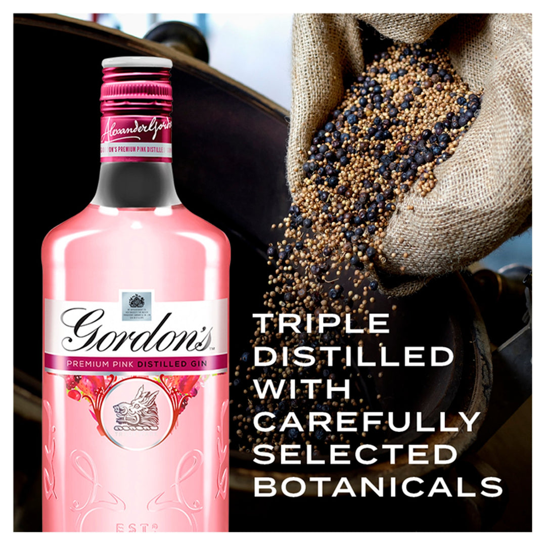 Gordon's Premium Pink Distilled Gin 70cl – Fletcher Drinks