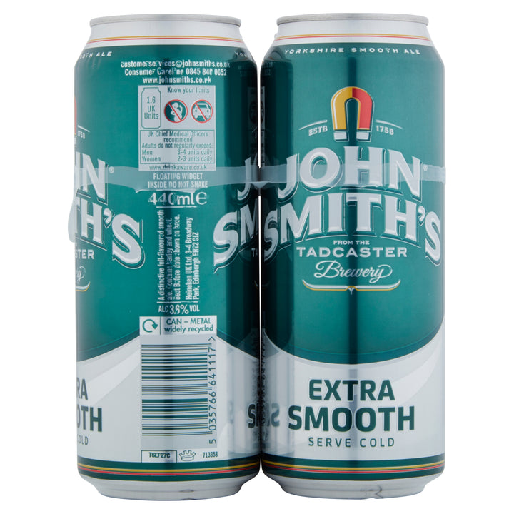 John Smith's Extra Smooth Ale 24 x 440ml Cans