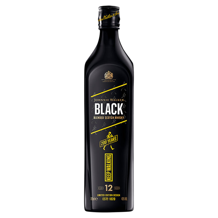 Johnnie Walker Black Label 12 Year Old Blended Scotch Whisky 70cl