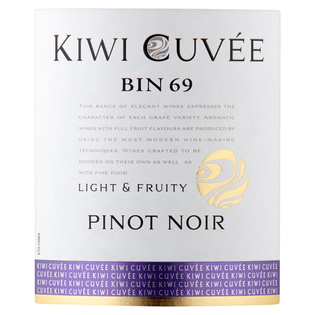 Kiwi Cuvee Bin 69 Pinot Noir 75cl