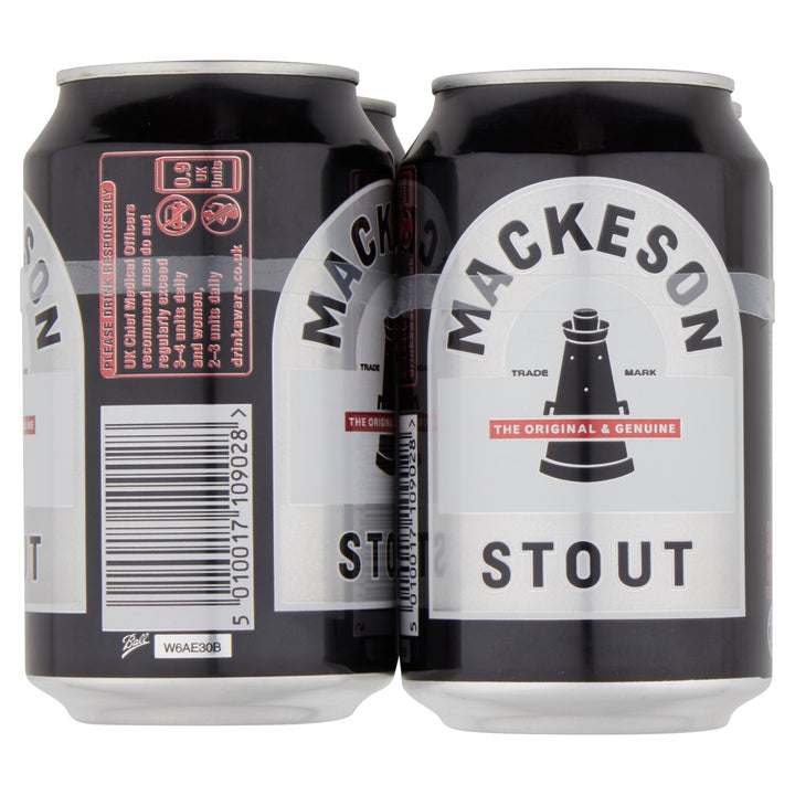 Mackeson Stout Beer Cans 24 x 330ml