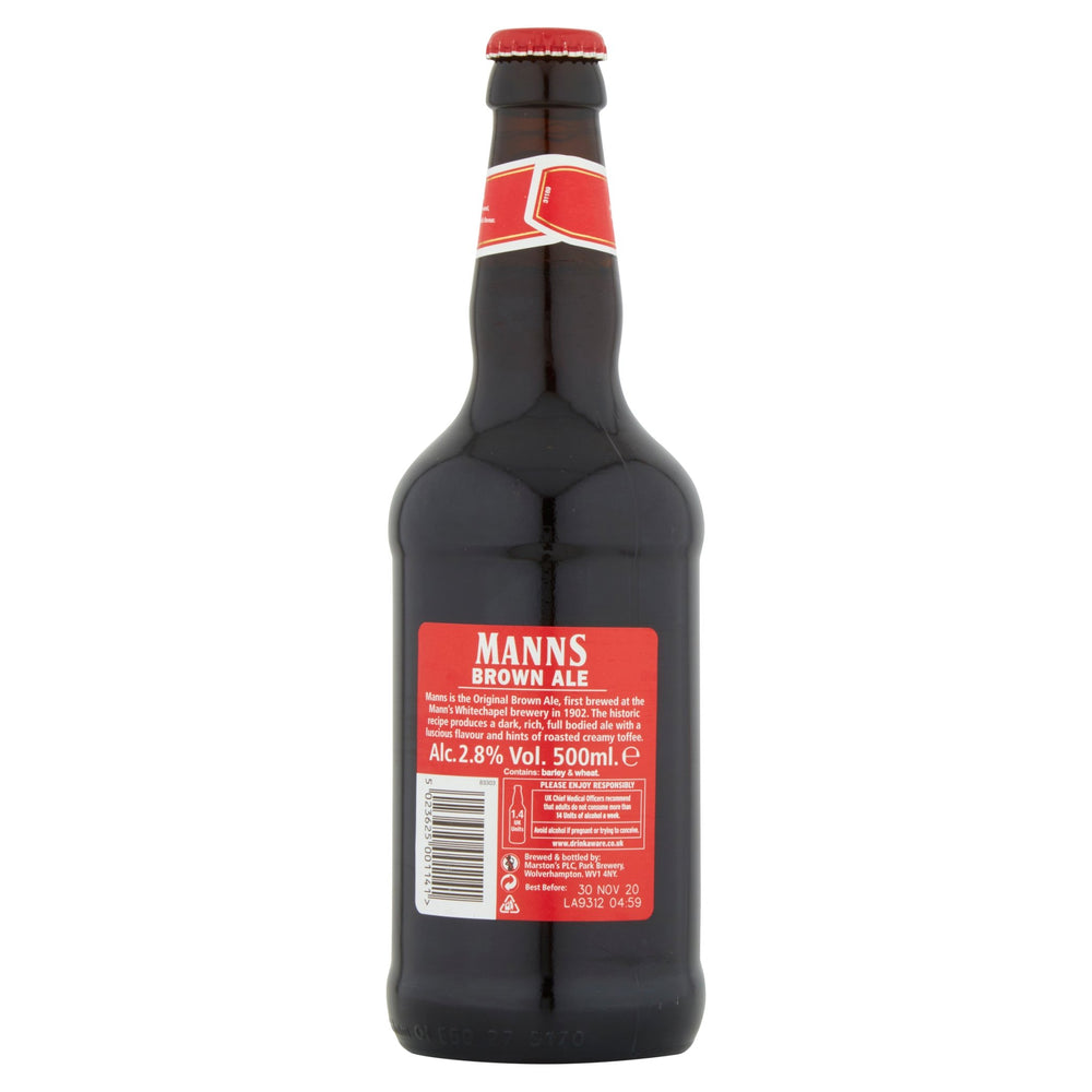 Manns Brown Ale 500ml - Ale - Discount My Drinks