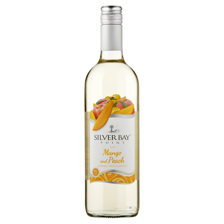 Silver Bay Point with Mango & Peach 75cl - Wine - Discount My Drinks