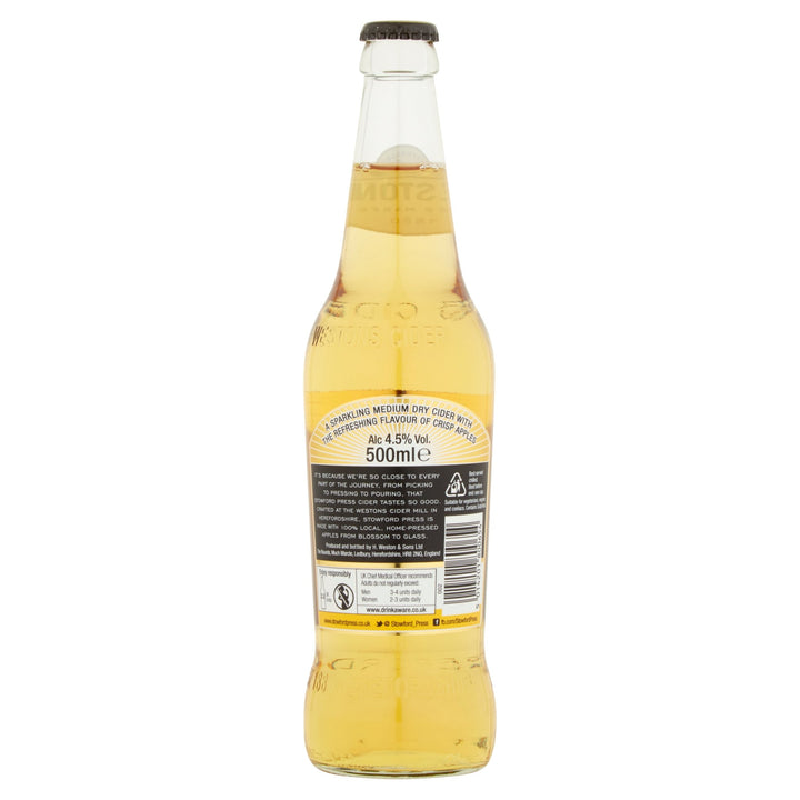 Westons Stowford Press Apple Cider 500ml - Cider - Discount My Drinks