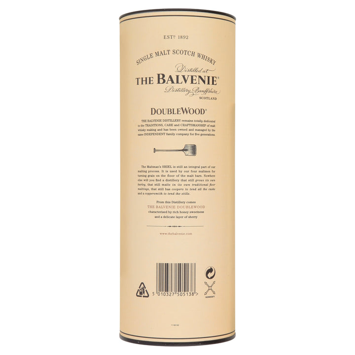 The Balvenie Double Wood 12 Year Old Single Malt Scotch Whisky 70cl - Whisky - Discount My Drinks