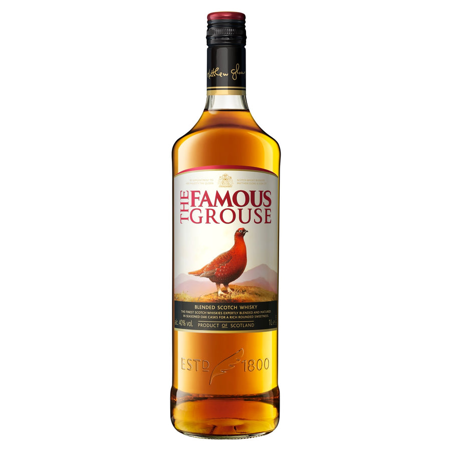 The Famous Grouse Finest Blended Scotch Whisky 1 Litre - Whisky - Discount My Drinks