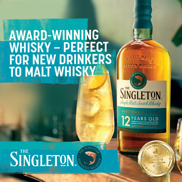 The Singleton of Dufftown 12 Year Old Single Malt Scotch Whisky 70cl - Whisky - Discount My Drinks