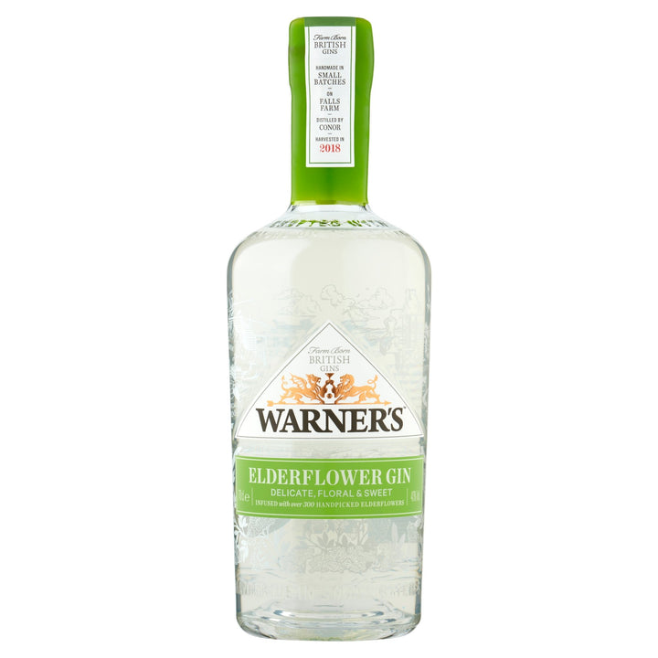Warner's Elderflower Gin 70cl - Gin - Discount My Drinks