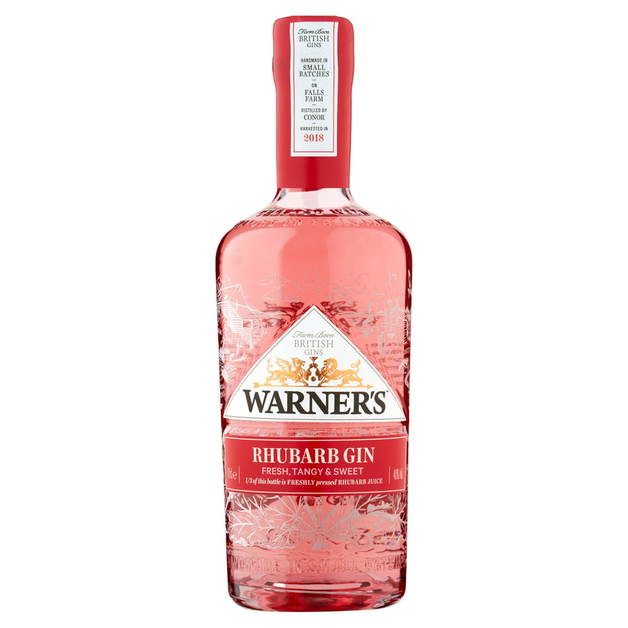 Warner's Rhubarb Gin 70cl - Gin - Discount My Drinks