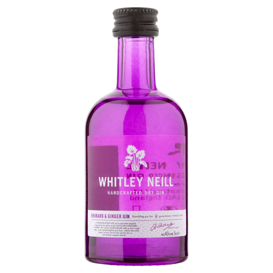 Whitley Neil Rhubarb & Ginger Gin 5cl - Gin - Discount My Drinks