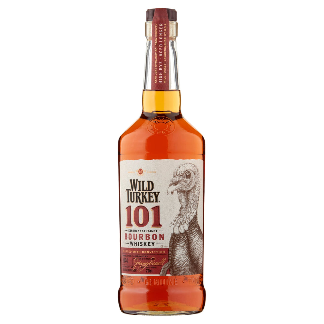 Wild Turkey 101 Kentucky Bourbon Whiskey 70cl - Whiskey - Discount My Drinks