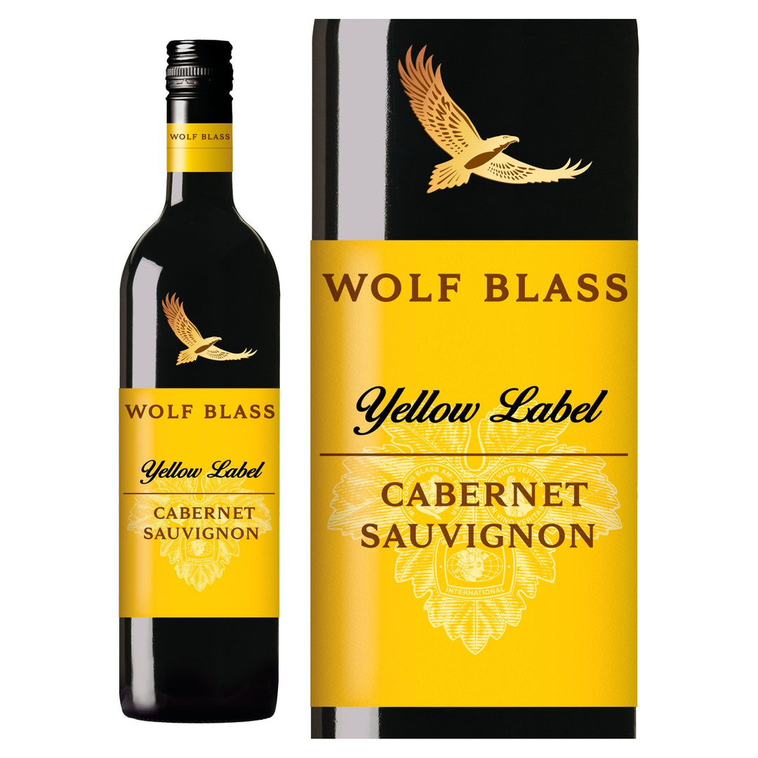 Wolf Blass Yellow Label Cabernet Sauvignon 75cl - Wine - Discount My Drinks